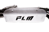 PLM Honda Talon Slip-On Exhaust With Heat Shield (Silver)