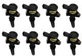 ACCEL Ignition Coil - SuperCoil - 1998-2008 Ford 4.6L/5.4L/6.8L 2-valve modular engines -Black - 8-Pack