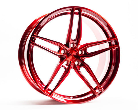 VR Forged D10 Wheel Brushed Red 20x9.5  37mm 5x112