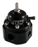 AEM Universal Adjustable Fuel Pressure Regulator Black