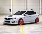 VR Forged D04 Wheel Package Subaru WRX STI 18x9.5 Brushed Red