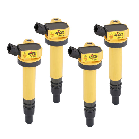 ACCEL Ignition Coil - SuperCoil - Toyota 1.8L - I4 - 4-Pack