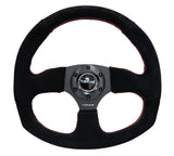 FLAT BOTTOM STEERING WHEEL SUEDE