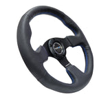 RACING STEERING WHEEL LEATHER