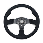 RACING STEERING WHEEL ALCANTARA