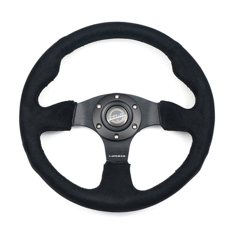 RACING STEERING WHEEL ALCANTARA