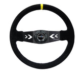 350MM TWO SPOKE STEERING WHEEL SUEDE