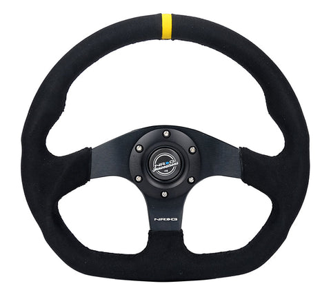 FLAT BOTTOM STEERING WHEEL ALCANTARA