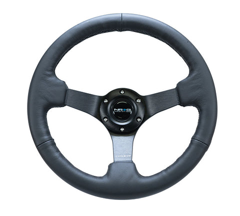 330MM DEEP DISH STEERING WHEEL LEATHER