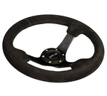 330MM DEEP DISH STEERING WHEEL SUEDE