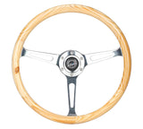 CLASSIC LIGHT WOODGRAIN STEERING WHEEL