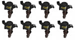 ACCEL Igntion Coil - Super Coil - 2008-2014 Ford 4.6L/5.4L/6.8L 3-valve engine, Black, 8-Pack