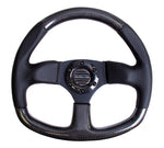 CARBON FIBER STEERING WHEEL FLAT BOTTOM