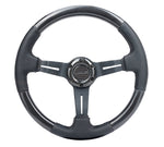 CARBON FIBER STEERING WHEEL 1.5" DEEP DISH