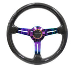 CARBON FIBER STEERING WHEEL 1.5" DEEP DISH