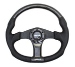 CARBON FIBER STEERING WHEEL OVAL SHAPE