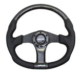 CARBON FIBER STEERING WHEEL OVAL SHAPE