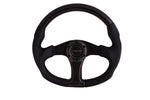 CARBON FIBER STEERING WHEEL OVAL SHAPE