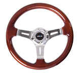 CLASSIC 330MM WOOD GRAIN STEERING WHEEL