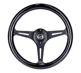 350MM 1.5" DEEP DISH WOOD GRAIN STEERING WHEEL