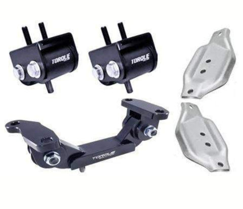 Torque Solution Engine/Trans Mount Kit w/ Mount Plates | 2002-2014 Subaru WRX and 2004-2021 Subaru WRX STI