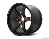 Volk Racing TE37 SL Black Edition III Wheel 19x9.5 5x114.3 23mm Pressed Black/Rim REDOT