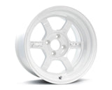 Volk Racing TE37V 10th Anniversary Edition Wheel 15x8 4x100 15mm Dash White