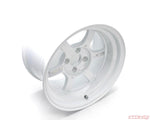 Volk Racing TE37V 10th Anniversary Edition Wheel 15x8 4x100 15mm Dash White