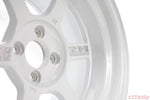 Volk Racing TE37V 10th Anniversary Edition Wheel 15x8 4x100 15mm Dash White