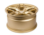 VR Forged D04 Wheel Package Subaru WRX STI 18x9.5 Olympic Gold