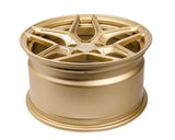 VR Forged D04 Wheel Package Subaru WRX STI 18x9.5 Olympic Gold