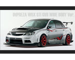 Varis FRP Wide Body Full Kit A Subaru STi GVB Sedan 08-16