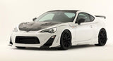 VARIS ARISING-II CARBON FRONT LIP COVER FOR 2012-16 TOYOTA 86/FR-S [ZN6]