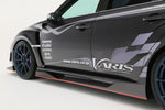 VARIS ULTIMATE VERSION 2 SIDE SKIRT + AIR SHROUD SET FOR 2007-14 SUBARU WRX STI [GRB/GVB]