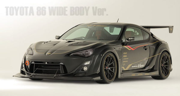 トヨタft86 zn6 fr-s新品メンバーリジットカラースバル stance VARIS WIDEBODY FULL KIT FOR 2012-16 TOYOTA 86/SUBARU BRZ/FR