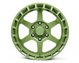 VR Forged D14 Wheel Satin Army Green 17x8.5 -8mm 6x139.7