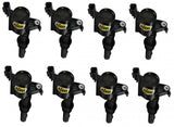 ACCEL Ignition Coil - SuperCoil - 2004-2008 Ford 4.6L/5.4L/6.8L 3-valve engines - Black - 8-Pack