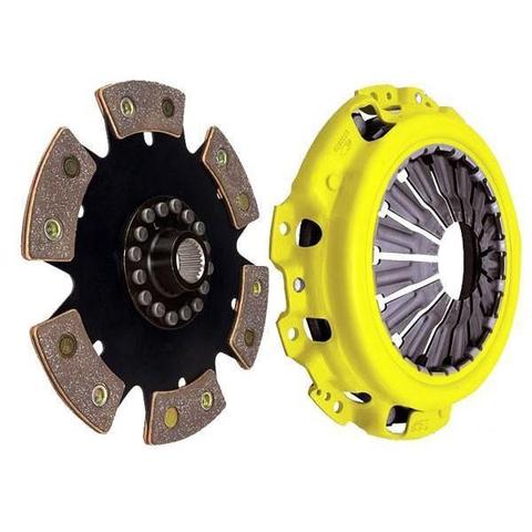 ACT Heavy Duty Clutch Kit 6 Puck Solid Disc Mazdaspeed3 2007-2013 / Mazdaspeed6 2006-2007 (Prolite Flywheel)