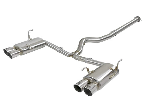 aFe Takeda 3" to 2.25" 304SS Cat-Back Exhaust | 2015-2021 Subaru WRX/STI