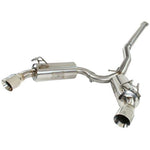 aFe Takeda Dual Cat Back Exhaust w/ Polished Tips Mitsubishi EVO X 2008-2015