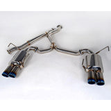 Agency Power Titanium Quad Tips Cat Back Exhaust Subaru WRX / STI 2011-2019 Sedan (AP-GRBS-170T)