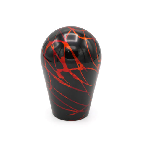 BLACK W/ FIRE SPLASH