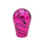 PINK W/ BLACK SPLASH - NO ENGRAVING - NISSAN FITMENT