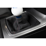 AutoStyled Black Alcantara Shift Boot w/ Red Stitching Short Shifter Subaru WRX 2009-2014