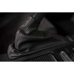 AutoStyled Black Leather E-Brake Boot w/ Red Stitching Subaru STI 2008-2014 / Subaru WRX 2009-2014