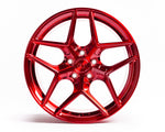 VR Forged D04 Wheel Package Subaru WRX STI 18x9.5 Brushed Red