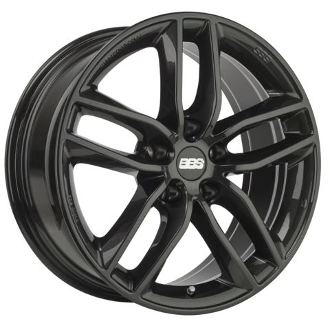 BBS SX Series 17x7.5" / 5x114.3 / +42mm Offset / Crystal Black Wheels