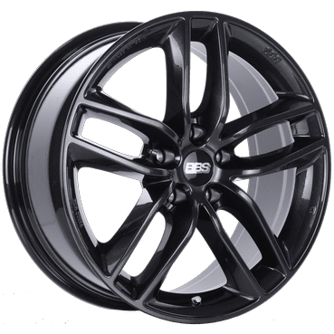 BBS SX Series 5x112 18" Crystal Black Wheels