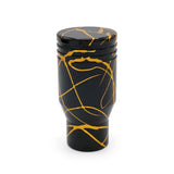 BLACK W/ GOLD SPLASH - NO ENGRAVING - AUDI/VW MANUAL FITMENT