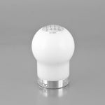 Boomba Racing White Round Shift Knob 270G - V2 | 2015+ Subaru WRX